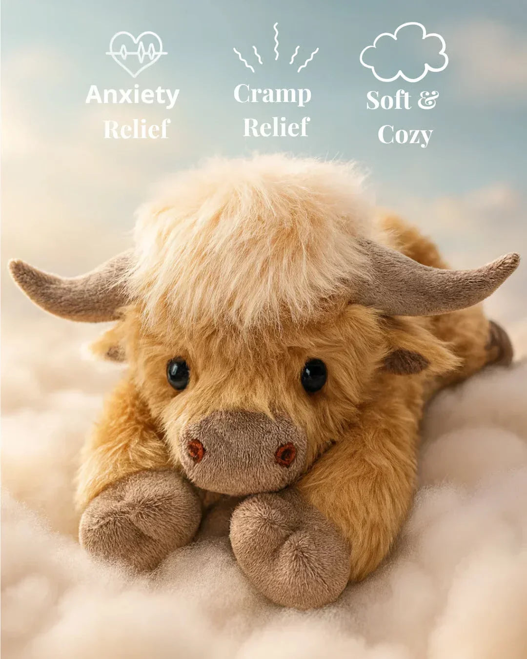 Weighted Cow Plush VIP